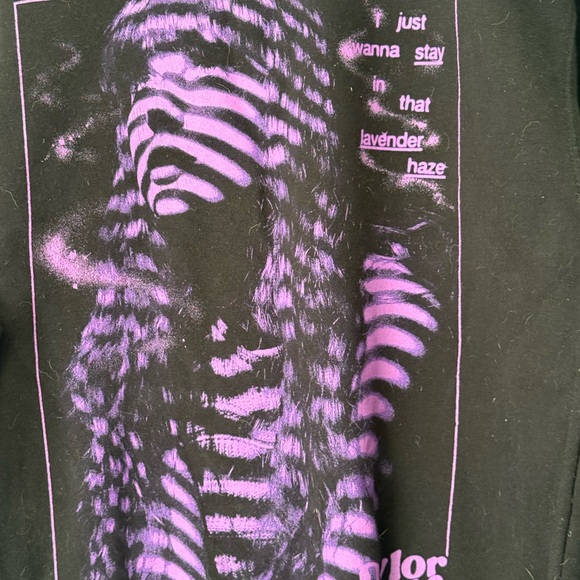 Taylor Swift The Eras Tour Charcoal Tee - Picture 2 of 4